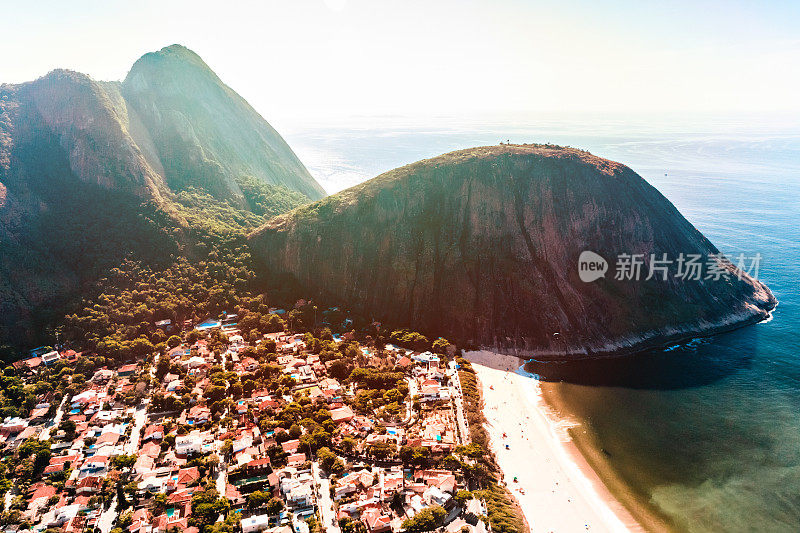 Itacoatiara海滩在Niteroi/RJ